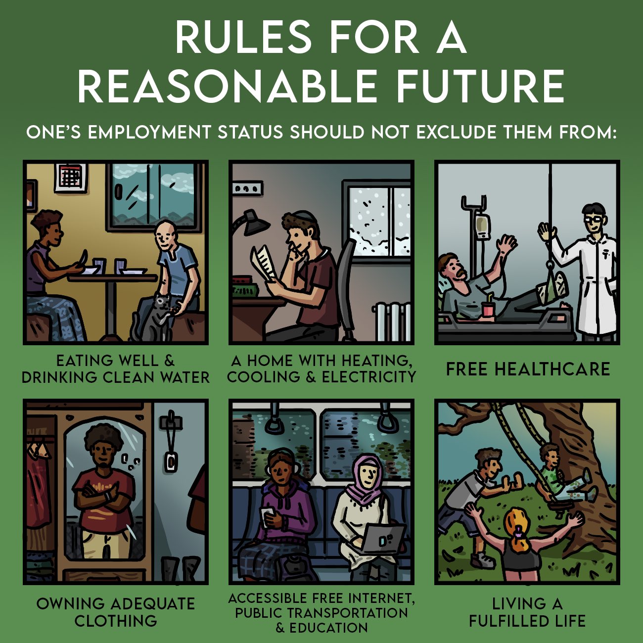 Poster | Rules For A Reasonable Future
